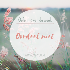 28. Oordeel niet